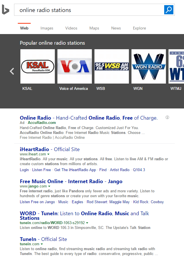 bing-radio-station