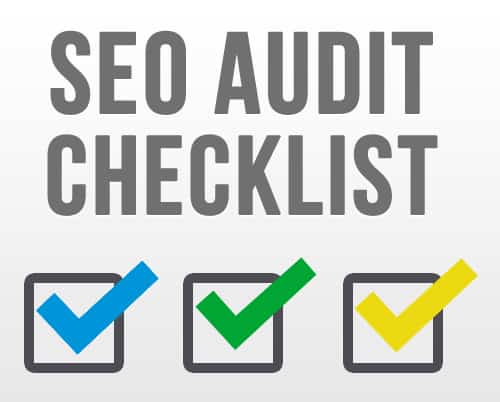 Seo audit checklist image